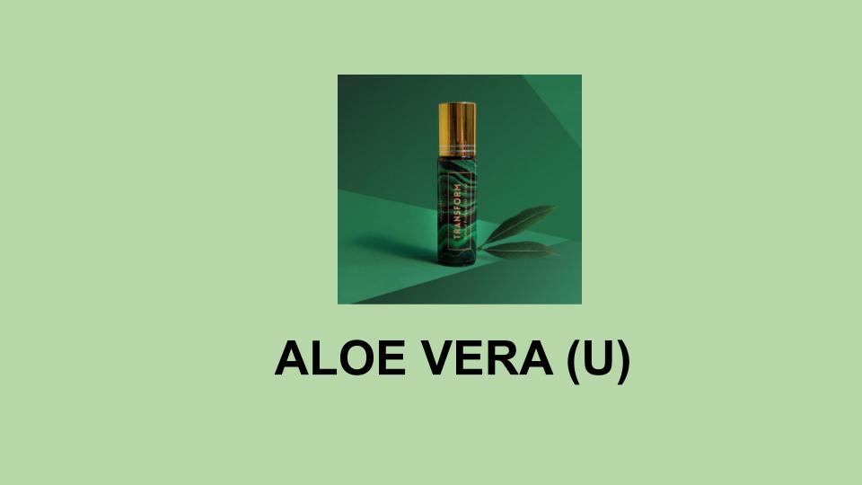 ALOE VERA - Burning Oil