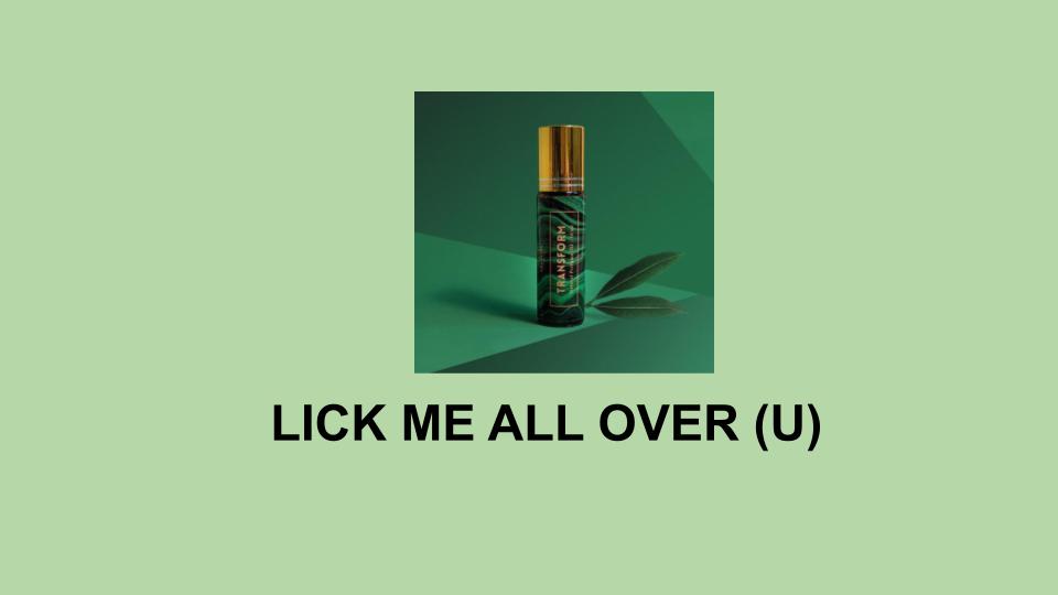 LICK ME ALL OVER (U)