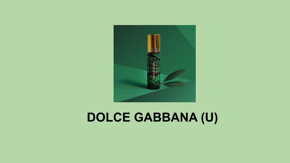 DOLCE GABBANA (U) - Dolce Gabbana